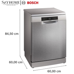 Máy rửa chén bát Bosch SMS8YCI01E Serie 8 độc lập 14 bộ chén dĩa tại thành phố Hồ Chí Minh