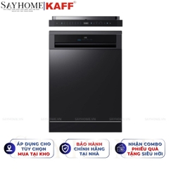 Máy rửa chén bát KAFF KF-BHMI815Y độc lập 17 bộ đồ ăn Châu Âu - Bảo hành chính hãng