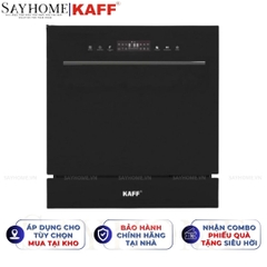 Máy rửa chén bát KAFF KF-BISMS8 PLUS âm bán phần 12 bộ đồ ăn Châu Âu - Bảo hành chính hãng 5 năm