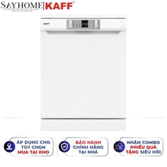 Máy rửa chén bát KAFF KF-CARYA1FW độc lập 16 bộ đồ ăn Châu Âu - Hàng chính hãng KAFF