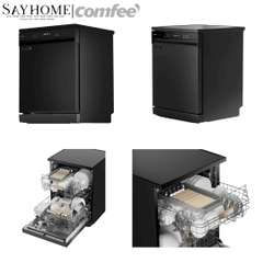 Máy rửa chén COMFEE màu xám đen CDWEF1401HB-W-VN 14 bộ đồ ăn Châu Âu tại thành phố Hồ Chí Minh