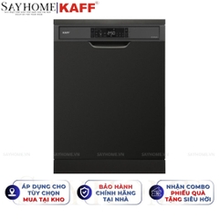 Máy rửa chén KAFF KF-SPA230 bán âm 15 bộ đồ ăn Châu Âu - Hàng chính hãng