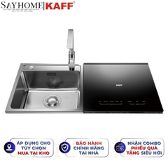Máy rửa chén kết hợp bồn KAFF KF-SWM6 - Hàng chính hãng KAFF