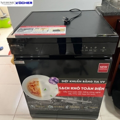 Máy rửa bát Kocher X15B PRO 17 bộ đồ ăn Châu Âu - Bảo hành 2 năm
