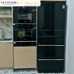 Máy rửa chén MALLOCA MDW157SI bán âm tủ 15 bộ chén dĩa tại thành phố Hồ Chí Minh