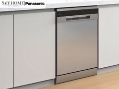 Máy rửa chén PANASONIC NP-6V4MUEVN độc lập 15 bộ chén dĩa - Hàng chính hãng
