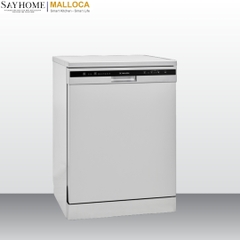Máy rửa chén MALLOCA WQP12-5201AD đứng độc lập 12 bộ chén dĩa - Hàng chính hãng