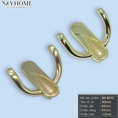 Móc treo hiện đại màu vàng SH6015