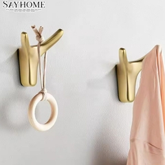 Móc treo hiện đại màu vàng gold SH6008