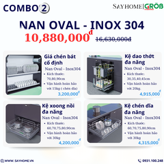 COMBO Phụ kiện tủ bếp cao cấp GROB - Combo 2