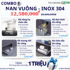 COMBO Phụ kiện tủ bếp cao cấp GROB - Combo 8 tại thành phố Hồ Chí Minh