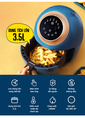 Nồi chiên không dầu VIETSTAR VS-666A 3,5 lít - Hàng chính hãng