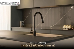 Vòi rửa chén NOBILI MANIA NB308G dây rút 2 chế độ - Hàng chính hãng