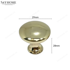 Núm tủ hiện đại màu vàng gold và vàng xước SH1651 tại thành phố Hồ Chí Minh