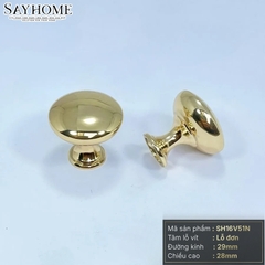 Núm tủ hiện đại màu vàng gold và vàng xước SH16V51N tại thành phố Hồ Chí Minh