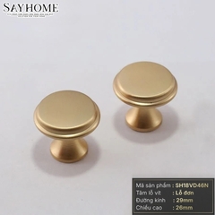Núm tủ tân cổ điển vintage màu vàng và màu đồng SH18VD46N tại thành phố Hồ Chí Minh