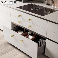 Núm tủ hiện đại màu vàng mờ SH5037