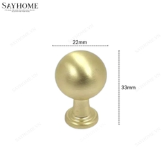 Núm tủ hiện đại màu vàng mờ SH5037 tại thành phố Hồ Chí Minh
