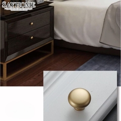 Núm tủ hiện đại màu đồng, vàng mờ, vàng gold, đen mờ và bạc bóng SH5518