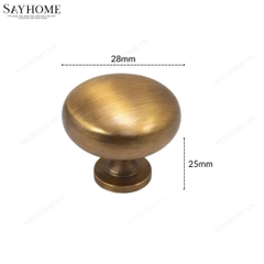 Núm tủ hiện đại màu đồng, vàng mờ, vàng gold, đen mờ và bạc bóng SH5518 tại thành phố Hồ Chí Minh
