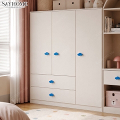 Núm tủ hiện đại màu vàng, hồng và xanh dương SH5V5H5X5N tại thành phố Hồ Chí Minh