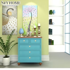 Núm tủ hiện đại màu vàng xước SH8056