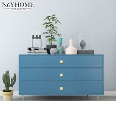 Núm tủ hiện đại màu vàng xước SH8056