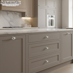 Núm tủ hiện đại màu bạc SH8203