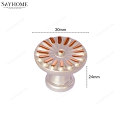 Núm tủ tân cổ điển màu đen, trắng dát vàng SH8210 tại thành phố Hồ Chí Minh