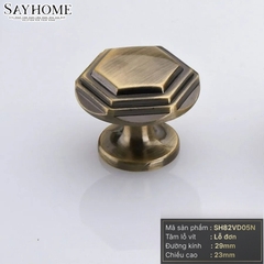 Núm tủ tân cổ điển vintage màu đồng SH82VD05N tại thành phố Hồ Chí Minh