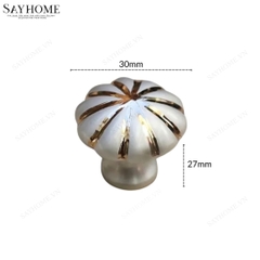 Núm tủ tân cổ điển vintage màu vàng, trắng, đồng, đen SH8853 tại thành phố Hồ Chí Minh