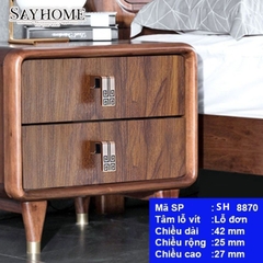 Núm tủ cổ điển màu đồng SH8870