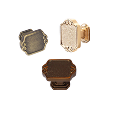 Núm tủ cổ điển màu vàng, đồng SH8888