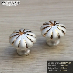 Núm tủ tân cổ điển vintage màu vàng, trắng, đồng, đen SH88V53N tại thành phố Hồ Chí Minh