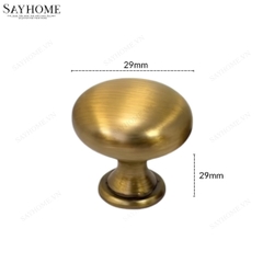 Núm tủ hiện đại màu đồng, vàng đồng, bạc, inox bóng và vàng mờ SH8905 tại thành phố Hồ Chí Minh