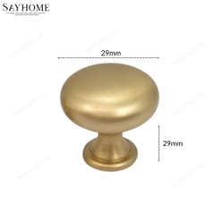 Núm tủ hiện đại màu đồng, vàng đồng, bạc, inox bóng và vàng mờ SH8905 tại thành phố Hồ Chí Minh