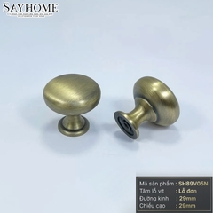 Núm tủ hiện đại màu đồng, vàng đồng, bạc, inox bóng và vàng mờ SH89V05N tại thành phố Hồ Chí Minh