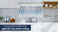 Máy hút mùi âm tủ inox RANGE HOOD PRAMIE CL9S-700