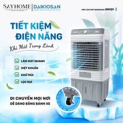 Quạt điều hòa hơi nước Daikiosan DM101 40 Lít - Chính hãng