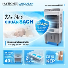 Quạt điều hòa hơi nước Daikiosan DM101 40 Lít - Chính hãng