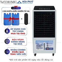 Quạt hơi nước Hòa Phát HPCF1-033I 40 Lít Cảm ứng và remote - Chính hãng - quạt điều hòa
