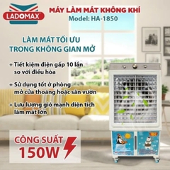 Máy quạt làm mát hơi nước 50L LADOMAX HA-1850 PHÍM CƠ  - Chính hãng