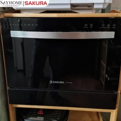 Máy rửa chén SAKURA SCE-X650 6-8 bộ đồ ăn Châu Âu - Chính hãng