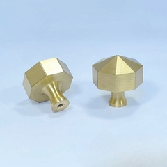 Núm tủ hiện đại màu vàng mờ SH371