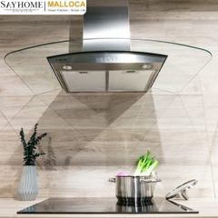 Máy hút mùi MALLOCA SIGMA-K820T kính cong RANGE HOOD - Hàng chính hãng MALLOCA