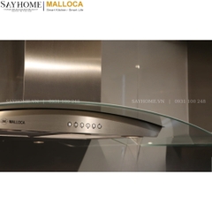 Máy hút mùi MALLOCA SIGMA-K820T kính cong RANGE HOOD - Hàng chính hãng MALLOCA