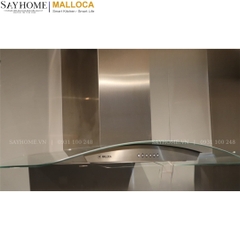 Máy hút mùi MALLOCA SIGMA-K820T kính cong RANGE HOOD - Hàng chính hãng MALLOCA