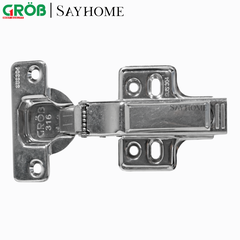 Bản lề GROB S316A-B-C inox SUS304 thẳng, cong ít, cong nhiều - Hàng chính hãng GROB