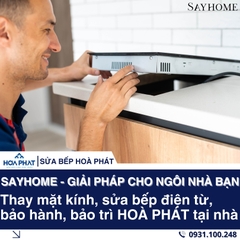Thay mặt kính, sửa bếp điện từ Hoà Phát tại thành phố Hồ Chí Minh