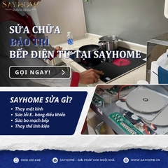 Thay mặt kính, sửa bếp điện từ Malloca tại thành phố Hồ Chí Minh